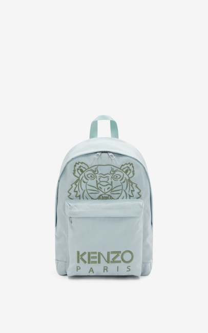 Kenzo Women Kampus Tiger Backpack Sage Green